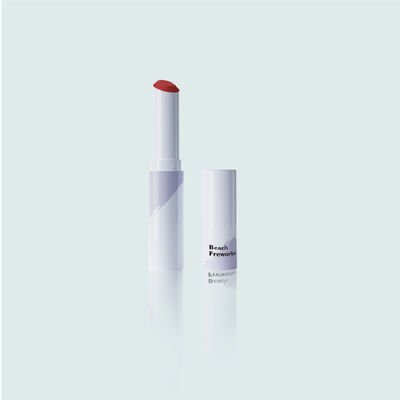 GL703 Unidirectional Rotation Empty Lipstick Tube with 97.8mm Height and 2.7±0.5g Capacity